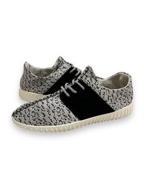 Madden NYC Jett Knit Saddle Sneaker Size 10